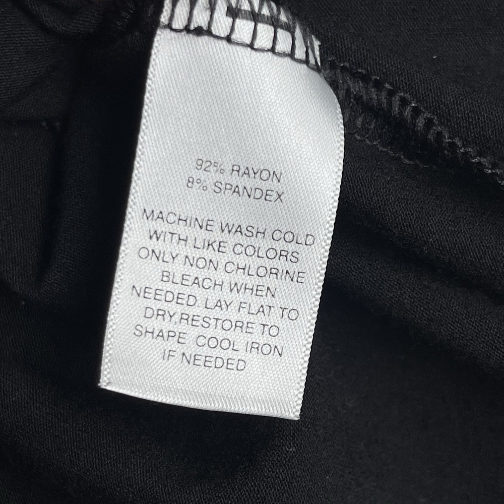 White House Black Market Dress Womens S Black Romantic Dark Feminine Office Work - Picture 6 of 7